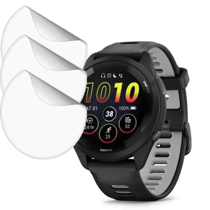 Протиударна гідрогелева плівка Hydrogel Film для Garmin Forerunner 265 (6 шт), Transparent