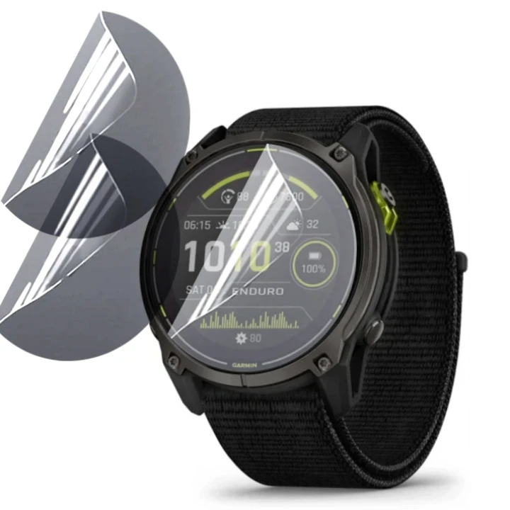 Протиударна гідрогелева плівка Hydrogel Film для Garmin Enduro 3 (6 шт), Transparent