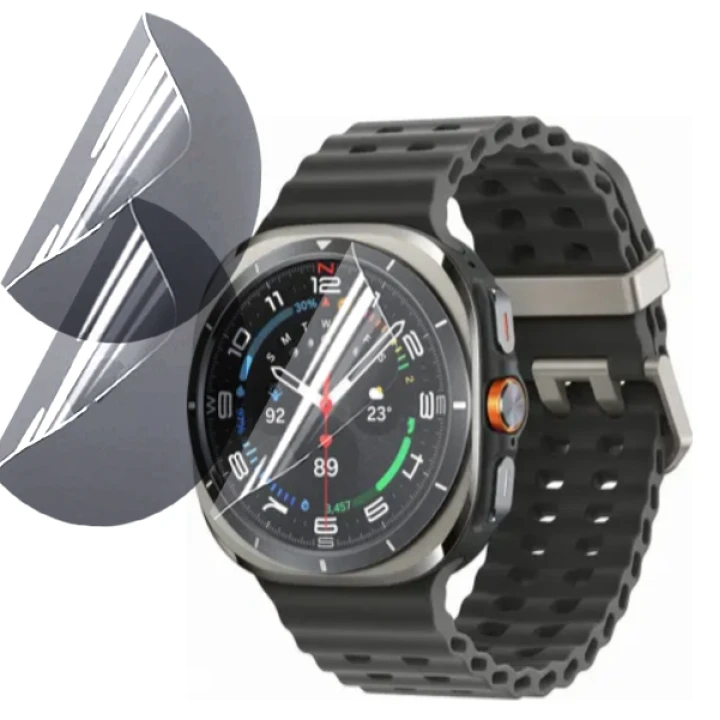 Протиударна гідрогелева плівка Hydrogel Film для Samsung Galaxy Watch Ultra 6шт, Transparent
