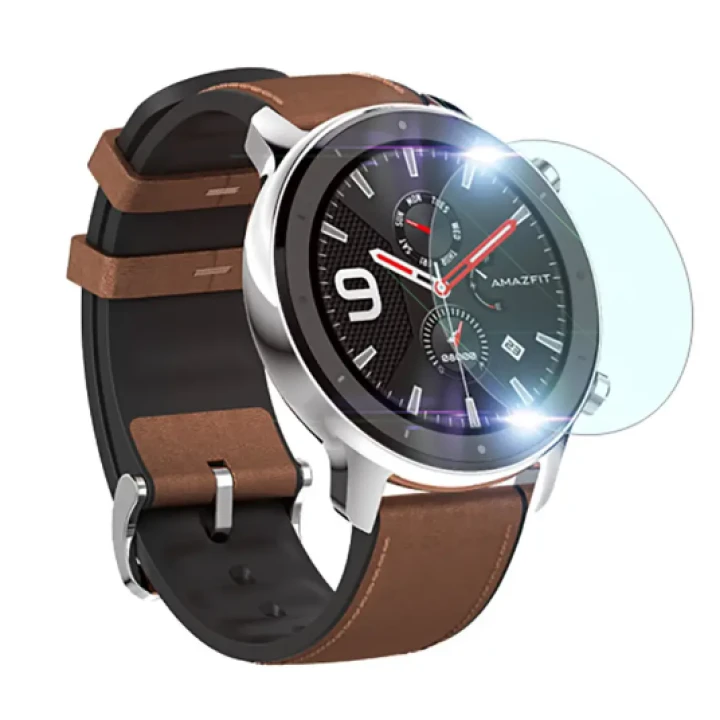 Противоударная гидрогелевая пленка Hydrogel Film для Xiaomi Amazfit GTR 47mm / GTR 47 lite (3 шт), Transparent