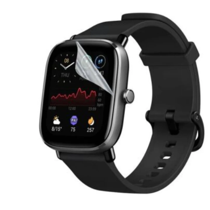 Протиударна гідрогелева плівка Hydrogel Film для Amazfit GTS 2 mini, 3 шт, Transparent