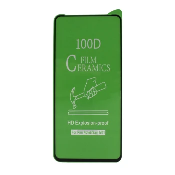 Защитная пленка Ceramics Full coverage film для Samsung Galaxy M51, Black