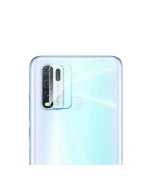 Противоударная гидрогелевая пленка Hydrogel Film для vivo Y20 на камеру 3 шт, Transparent