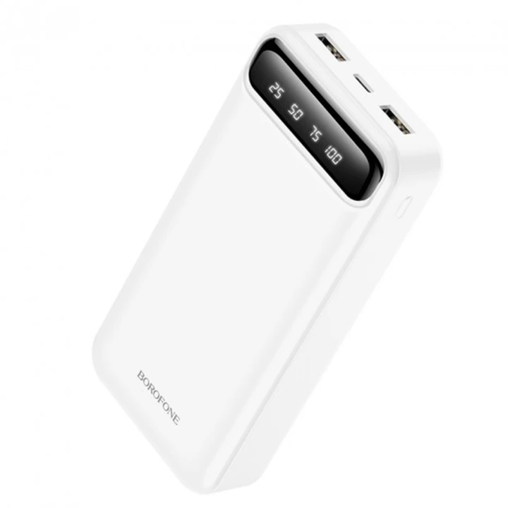 Универсальная мобильная батарея Borofone BJ14A Freeway 20000mAh, White