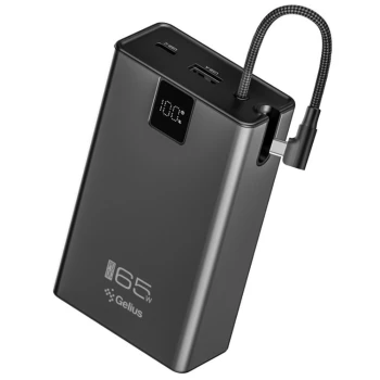 Повербанк Gelius Veyron GP-PB312 20000mAh 65W (QC/PD), Black