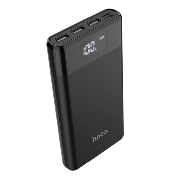 Портативная батарея Power bank Hoco B35E Entourage 30000mAh, Black