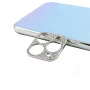 Рамка на камеру захисна Epik Sparkles зі стразами для Apple iPhone 11 Pro / iPhone 11 Pro Max сталевий