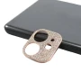 Рамка на камеру защитная Epik Sparkles со стразами для Apple iPhone 11 rose gold