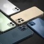 Защитная рамка со стеклом на заднюю камеру Epik Screen Saver для Apple iPhone 12 зеленый