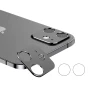 Защитная рамка со стеклом на заднюю камеру Epik Screen Saver для Apple iPhone 12 зеленый