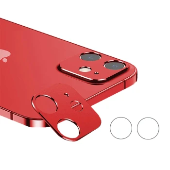 Защитная рамка со стеклом на заднюю камеру Epik Screen Saver для Apple iPhone 12