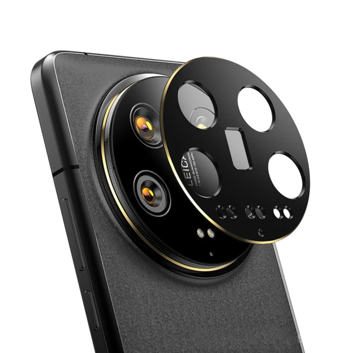 Защитная рамка на заднюю камеру Epik Screen Saver для Xiaomi 14 Ultra, Black