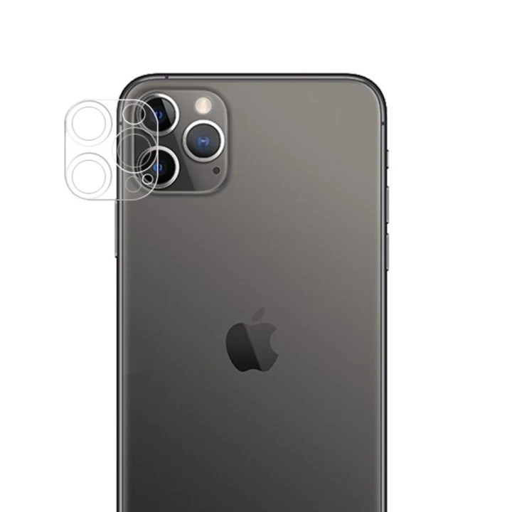 Захисне скло Tempered Glass 0,3mm 2.5D на камеру для Apple iPhone 12 Pro Max, Transparent