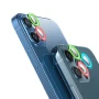 Люмінісцентне гнучке скло HD Camera Film на задню камеру для iPhone 13 Pro Max (світиться в темряві) оранжевий