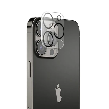 Захисне скло Tempered Glass 0,3 мм 2.5D на задню камеру для Apple iPhone 15 Pro / 15 Pro Max, Transparent