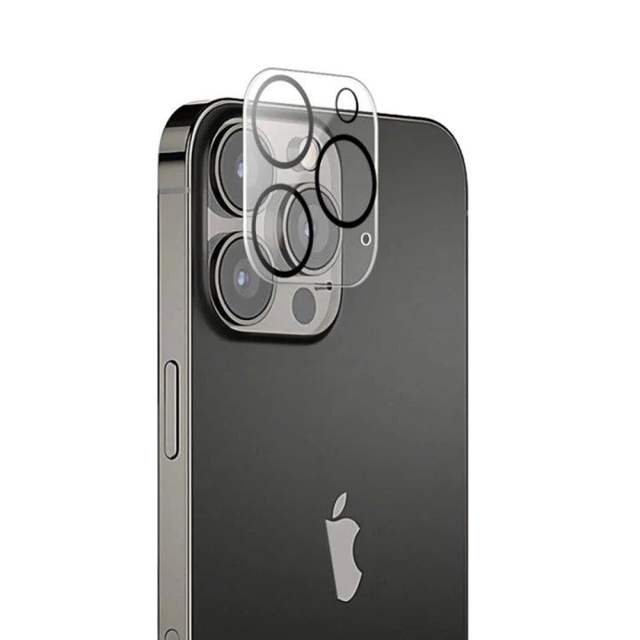 Захисне скло Tempered Glass 0,3 мм 2.5D на задню камеру для Apple iPhone 15 Pro / 15 Pro Max, Transparent
