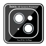 Защитное стекло 3D Hoco Tempered Glass Metal Lens на заднюю камеру для Apple iPhone 15 / 15 Plus