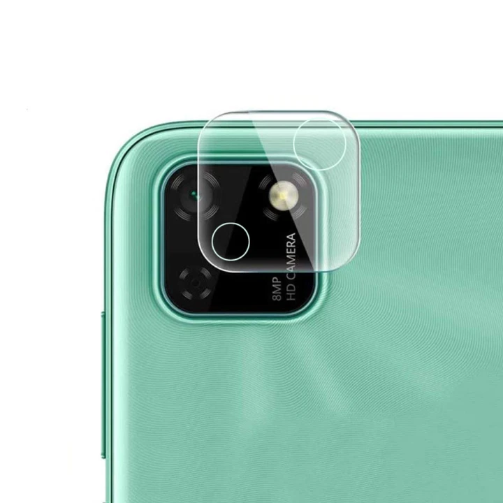 Захисне скло Tempered Glass 0,3 мм 2.5D на задню камеру для Huawei Y5p, Transparent