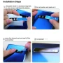 Защитное стекло 3D Tempered Glass на заднюю камеру для Motorola Edge 50 Ultra, Black