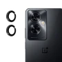 Защитное стекло с рамкой CD Pattern для Oneplus Nord N30 SE 5G / Oppo A79​ 5G на заднюю камеру черный