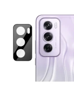 Захисне скло 3D Tempered Glass на задню камеру для Oppo Reno12 Pro, Black
