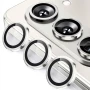 Захисне скло з рамкою CD Pattern на задню камеру Samsung Galaxy Fold6 блакитний