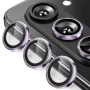 Захисне скло з рамкою CD Pattern на задню камеру Samsung Galaxy Fold6 блакитний
