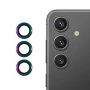 Защитное стекло с рамкой CD Pattern для Samsung Galaxy S25+ 5G​​ на заднюю камеру черный