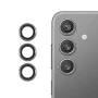 Защитное стекло с рамкой CD Pattern для Samsung Galaxy S25+ 5G​​ на заднюю камеру черный