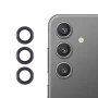 Защитное стекло с рамкой CD Pattern для Samsung Galaxy S25+ 5G​​ на заднюю камеру черный