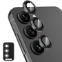Защитное стекло с рамкой CD Pattern на заднюю камеру для Samsung Galaxy S23 / S23 Plus