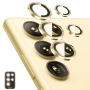 Защитное стекло с рамкой CD Pattern для Samsung Galaxy S25 Ultra​​ на заднюю камеру разноцветный