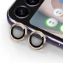 Захисне скло з рамкою CD Pattern на задню камеру Samsung Galaxy Flip5 блакитний