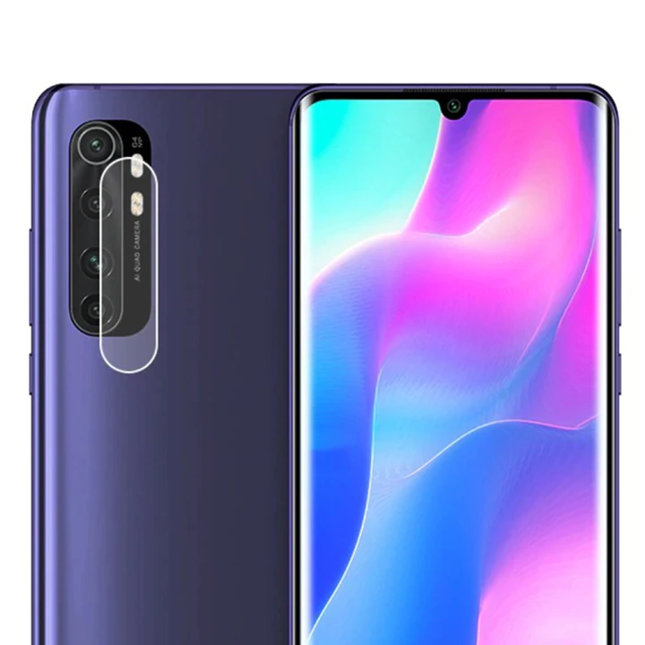 Захисне скло 2.5D Tempered Glass на основну камеру для Xiaomi Mi Note 10 Lite, Transparent