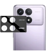 Защитное стекло 3D на заднюю камеру для Xiaomi Poco X6 Pro, Black