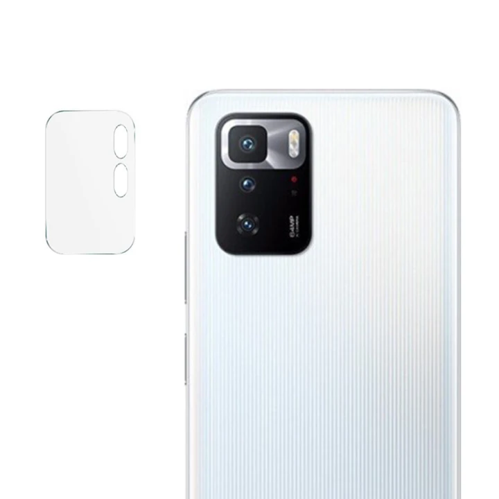 Захисне скло Tempered Glass 0.3 мм 2.5D для Xiaomi Poco X3 GT на задню камеру, Transparent