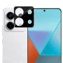 Защитное стекло 3D на заднюю камеру для Xiaomi Redmi Note 13 Pro 5G / Poco X6, Black