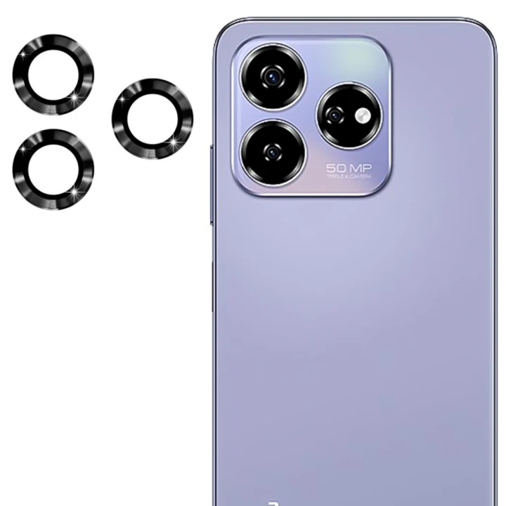 Захисне скло з рамкою CD Pattern для ZTE Axon 60 на задню камеру