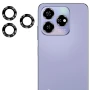 Защитное стекло с рамкой CD Pattern для ZTE Axon 60 на заднюю камеру черный