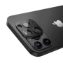 Защитное стекло Hoco A18 3D Metal Frame на заднюю камеру для Apple iPhone 12 Pro, Black