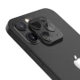 Защитное стекло Hoco A18 3D Metal Frame на заднюю камеру для Apple iPhone 12 Pro, Black