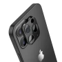 Защитное стекло Hoco A18 3D Metal Frame на заднюю камеру для Apple iPhone 12 Pro, Black