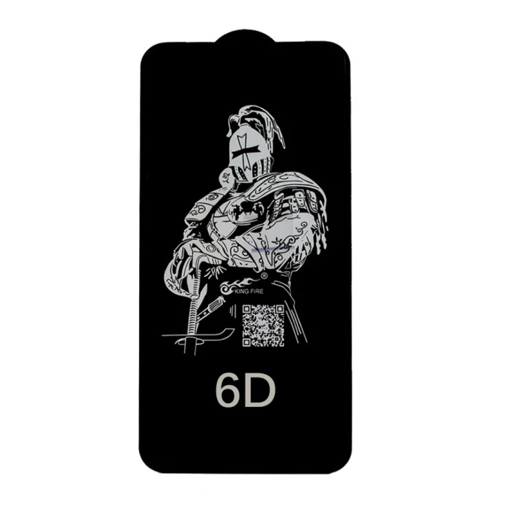 Захисне скло Full Screen Full Glue 6D King Fire для Apple iPhone 12 / 12 Pro, Black