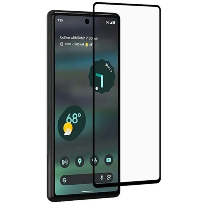 Закаленное защитное стекло Full Screen Tempered Glass для Google Pixel 7, Black