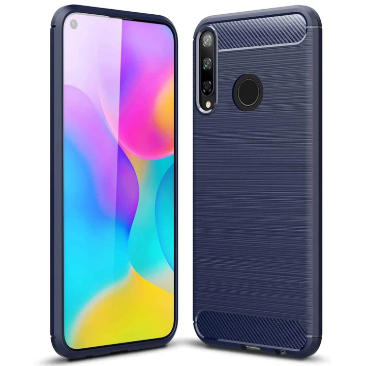 Чохол-накладка Carbon для Huawei P40 Lite E / Y7P