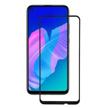 Захисне скло Full Screen Tempered Glass 2.5D для Huawei P40 lite E Black