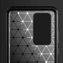 Чехол-накладка Carbon для Huawei P40 Pro красный
