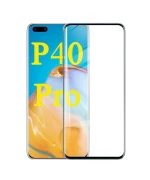 Захисне скло Full Screen Full Glue 5D Tempered Glass для Huawei P40 Pro Black