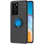 Чехол-накладка C-KU Auto Focus 360 Rotating Ring для Huawei P40 черный