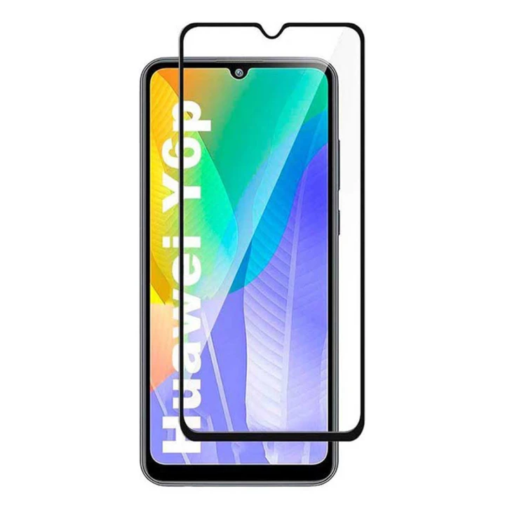 Захисне скло Full Screen Tempered Glass 2.5D для Huawei Y6p, Black